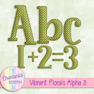 Free alpha in a Vibrant Florals theme