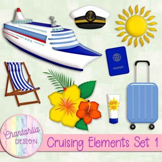 Free design elements in a Cruising theme