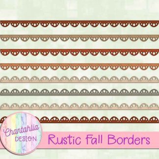 Free borders in a Rustic Fall theme