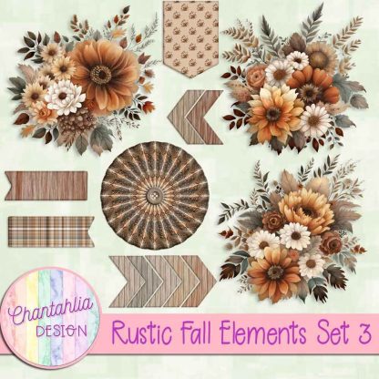 Free design elements in a Rustic Fall theme