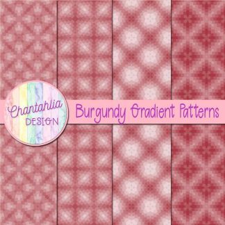 Free burgundy gradient patterns digital papers