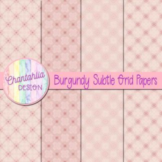 Free burgundy subtle grid digital papers