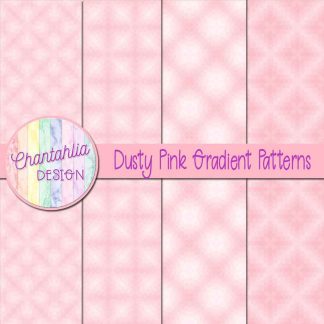 Free dusty pink gradient patterns digital papers