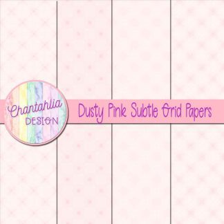 Free dusty pink subtle grid digital papers