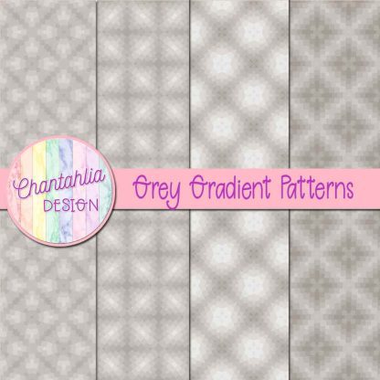 Free grey gradient patterns digital papers