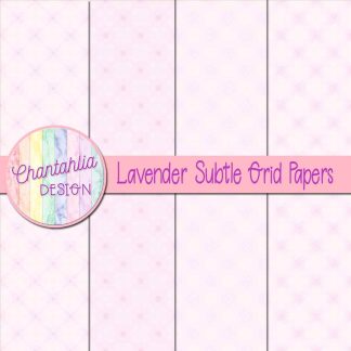 Free lavender subtle grid digital papers