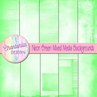 Free neon green mixed media backgrounds