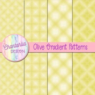 Free olive gradient patterns digital papers