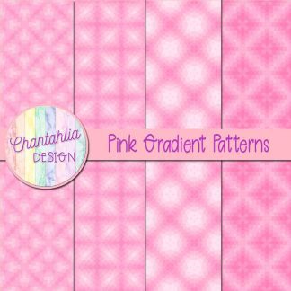 Free pink gradient patterns digital papers