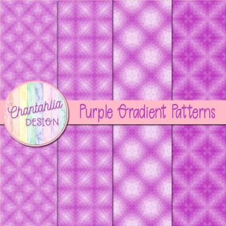 Free purple gradient patterns digital papers