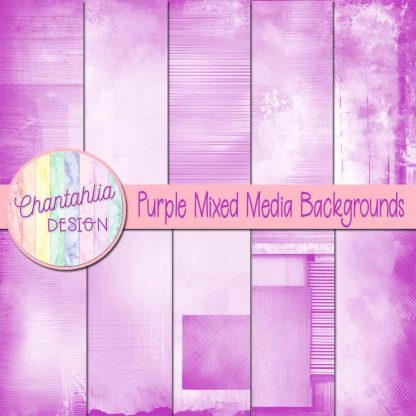 Free purple mixed media backgrounds