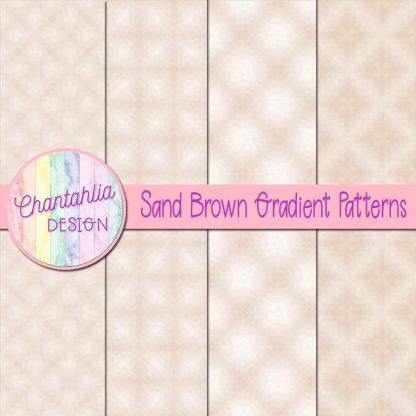 Free sand brown gradient patterns digital papers