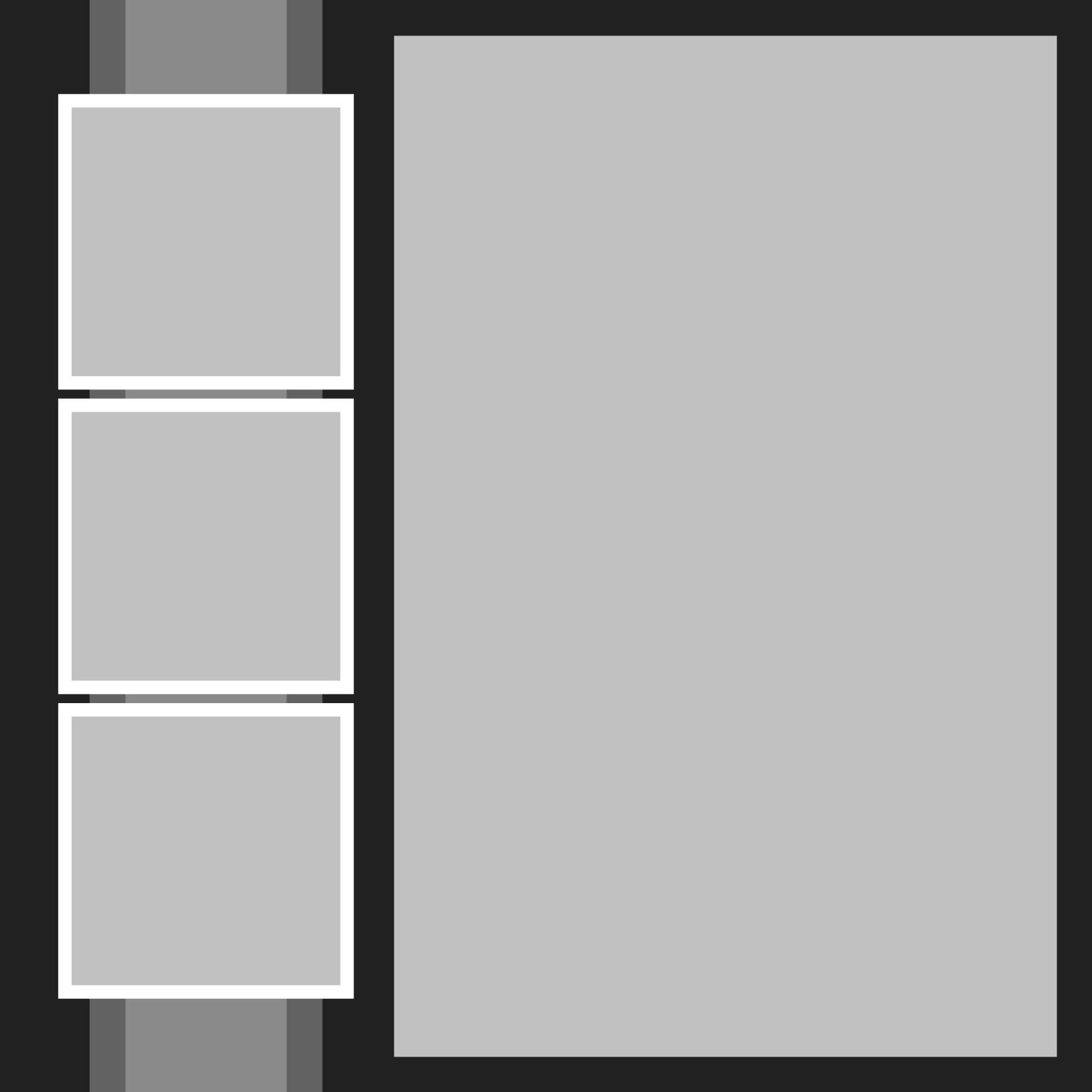 Digital Scrapbook Layout Template 351 Chantahlia Design