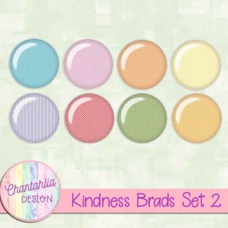 Free brads in a Kindness theme.