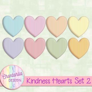 Free hearts in a Kindness theme