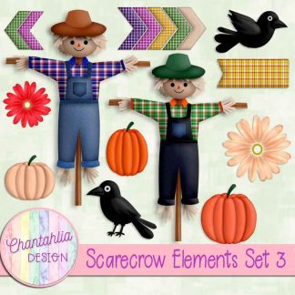 Free design elements in a Scarecrow theme