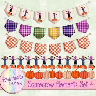 Free design elements in a Scarecrow theme