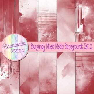 Free burgundy mixed media backgrounds