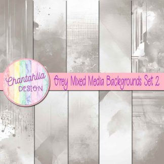 Free grey mixed media backgrounds