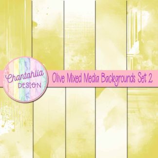 Free olive mixed media backgrounds