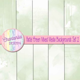 Free pastel green mixed media backgrounds