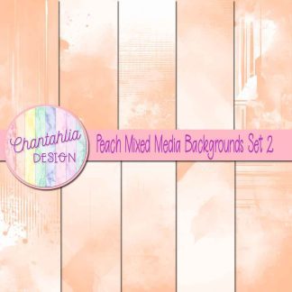 Free peach mixed media backgrounds