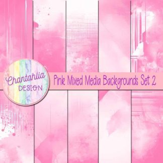 Free pink mixed media backgrounds