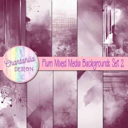 Free plum mixed media backgrounds