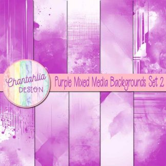 Free purple mixed media backgrounds