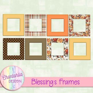 Free frames in a Blessings theme