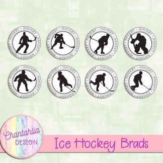 Free brads in an Ice Hockey theme