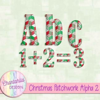 Free alpha in a Christmas Patchwork theme