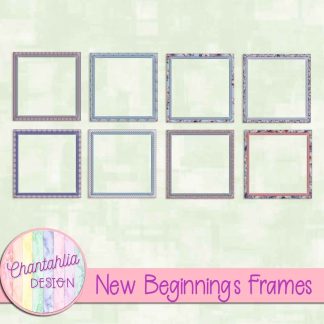 Free frames in a New Beginnings theme