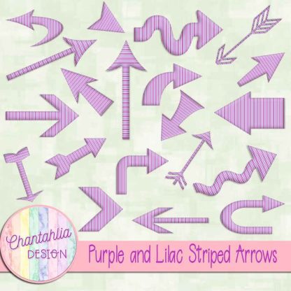 Free purple and lilac striped arrows