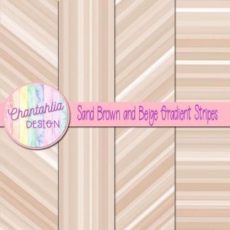 Free sand brown and beige gradient stripes digital papers