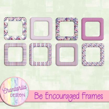 Free frames in a Be Encouraged theme
