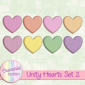 Free hearts in a Unity theme