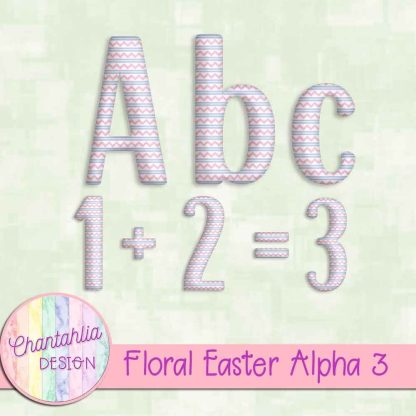 Free alpha in a Floral Easter theme