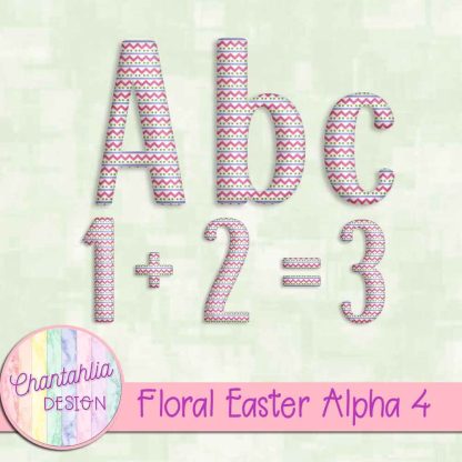 Free alpha in a Floral Easter theme