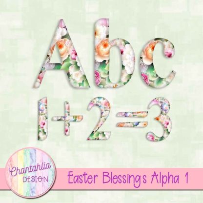 Free alpha in an Easter blessings theme