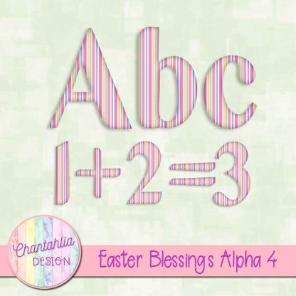 Free alpha in an Easter blessings theme
