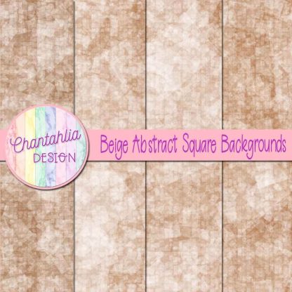 Free beige abstract square backgrounds