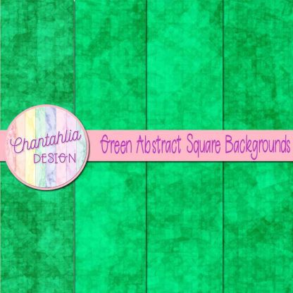 Free green abstract square backgrounds