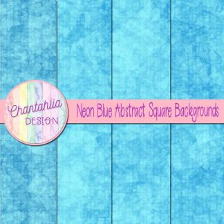 Free neon blue abstract square backgrounds