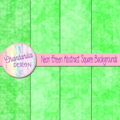 Free neon green abstract square backgrounds