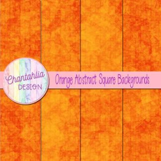 Free orange abstract square backgrounds