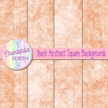 Free peach abstract square backgrounds