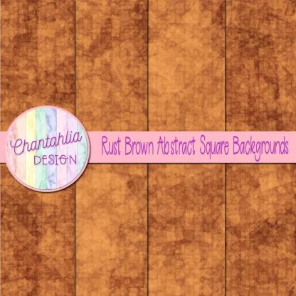 Free rust brown abstract square backgrounds