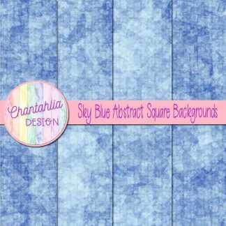 Free sky blue abstract square backgrounds