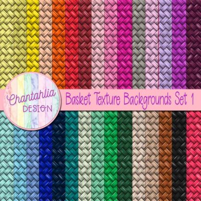 Free digital papers featuring a basket weave texture